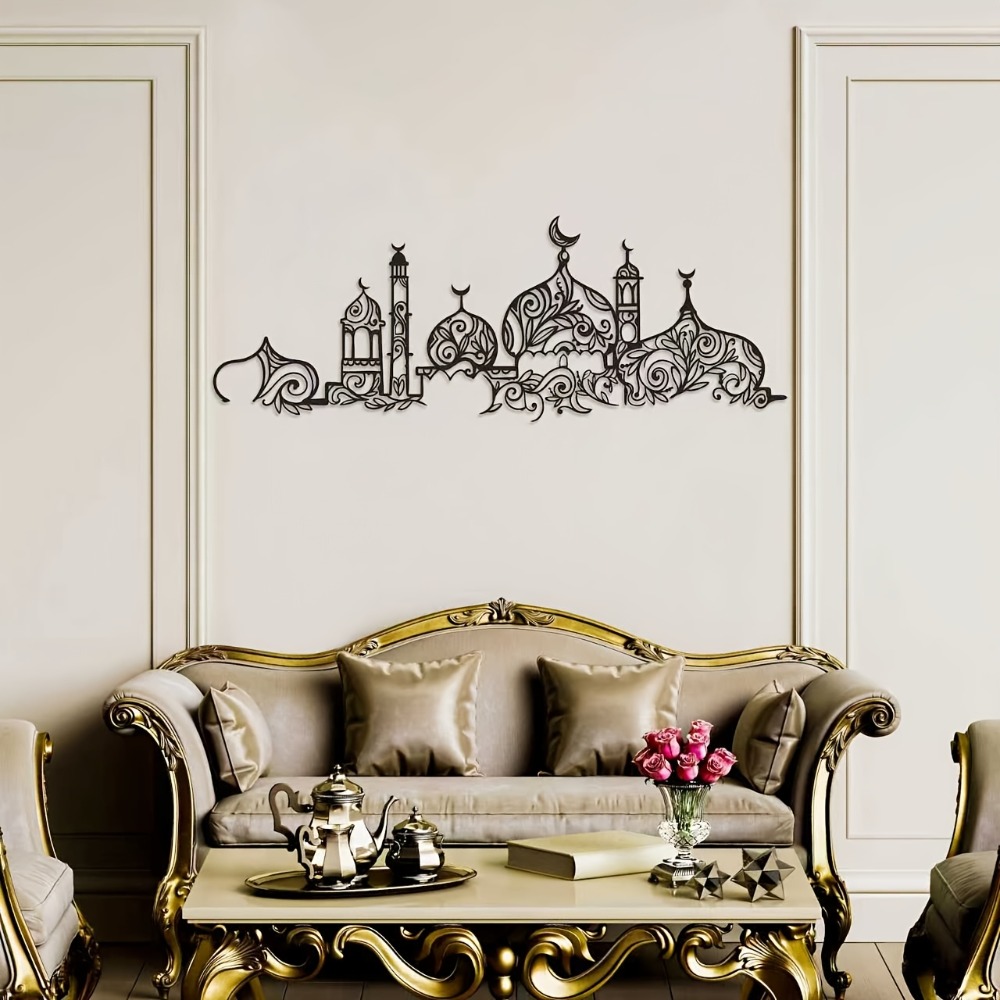 Home Decor Rustic - CIFBUY Hiasan Dinding Besi Motif Bunga