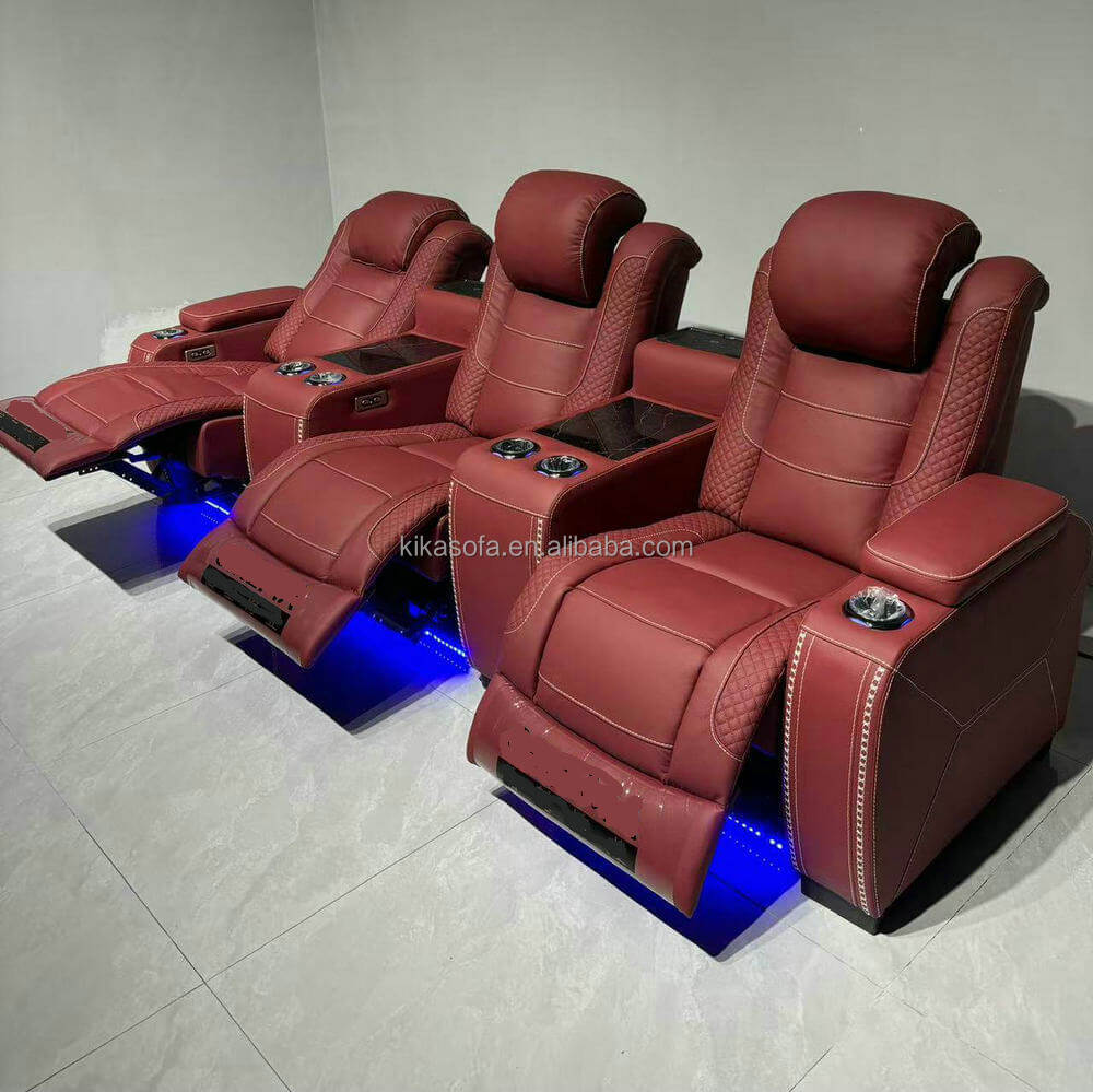 Home Decor Sofa - Sofa Recliner Elektrik Premium 3 Dudukan