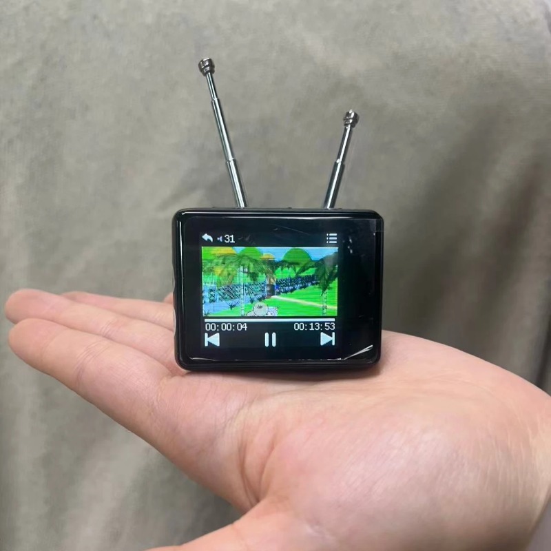Home Decor Video - Layar Sentuh Berwarna Miniatur TV Retro