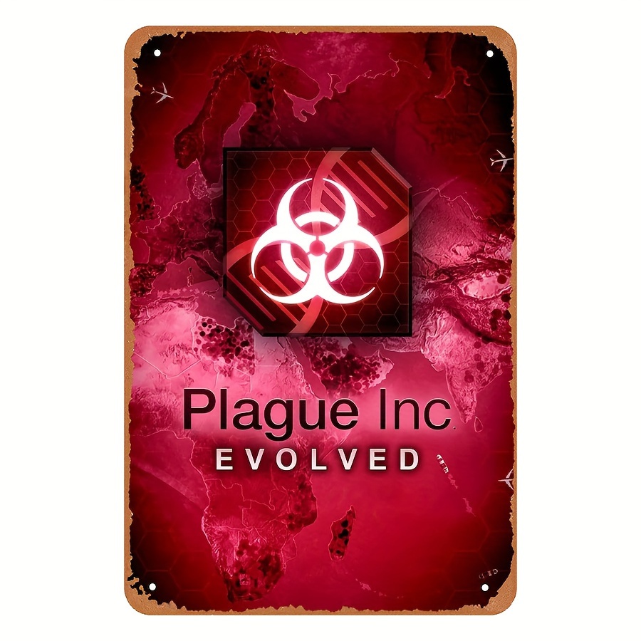 Home Decor Video - Papan Logam Bergaya Vintage Plague Inc