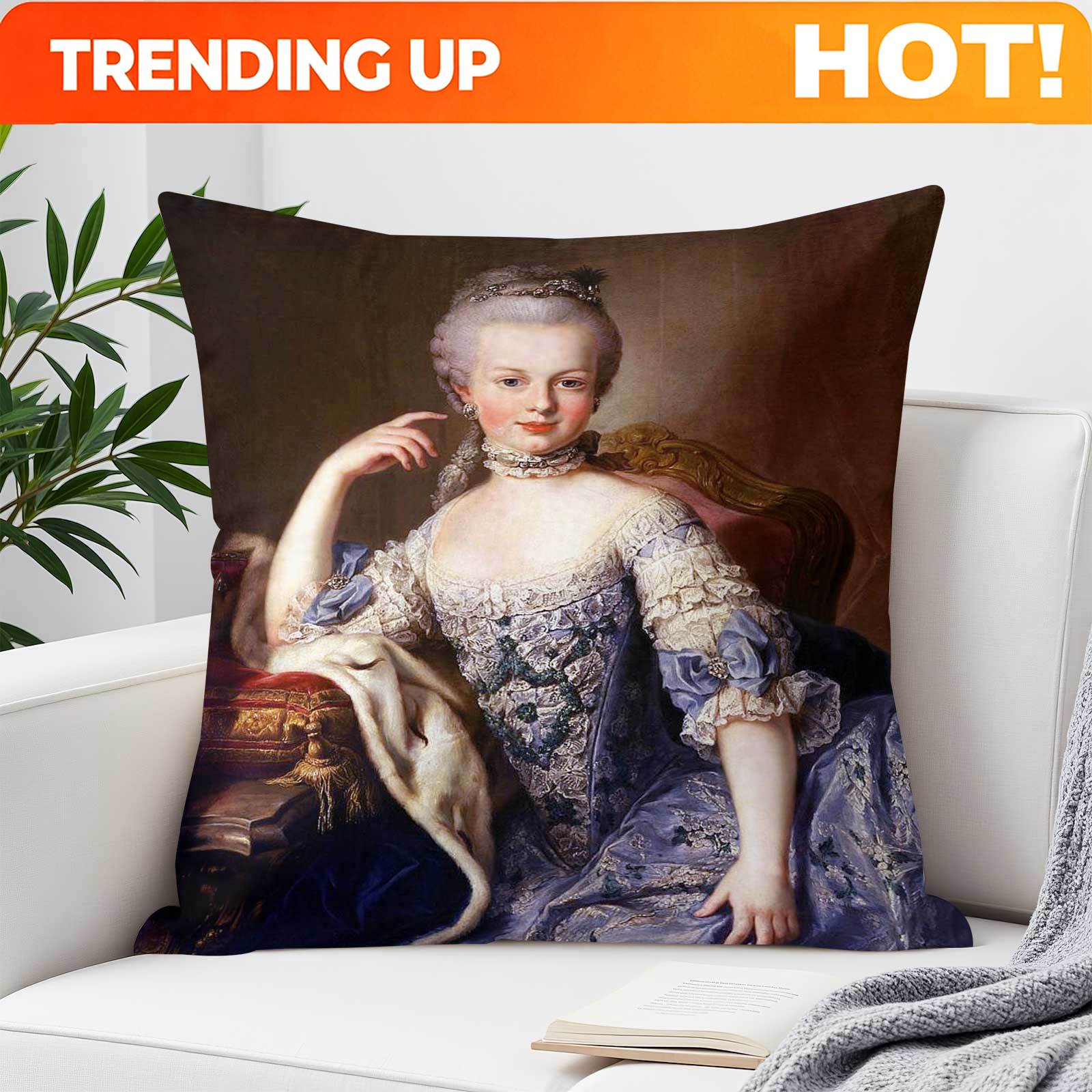Decorative Throw Pillow - Sesuaikan Satu Sarung Bantal Hias Persegi