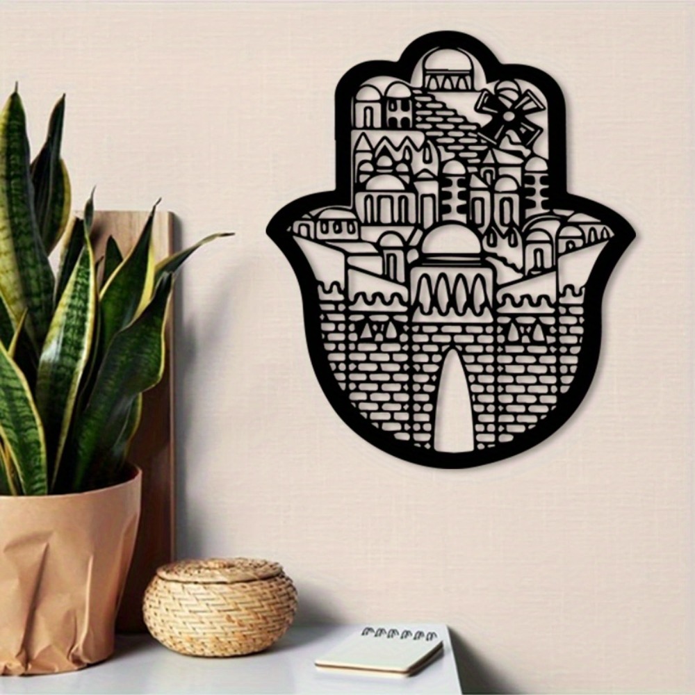 Home Decor Rustic - CIFBUY Seni Dinding Besi Arsitektur Islam
