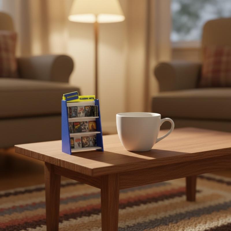 Home Decor Video - 1 Set Miniatur 1/12 Rak Pita