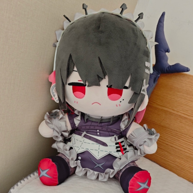 Decorative Throw Pillow - Boneka Kapas Ellen Jojo Shark Girl