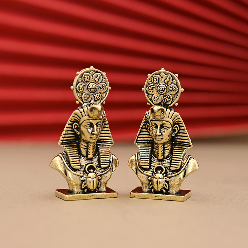 Home Decor Korea - Patung Miniatur Dewa Matahari Firaun Mesir