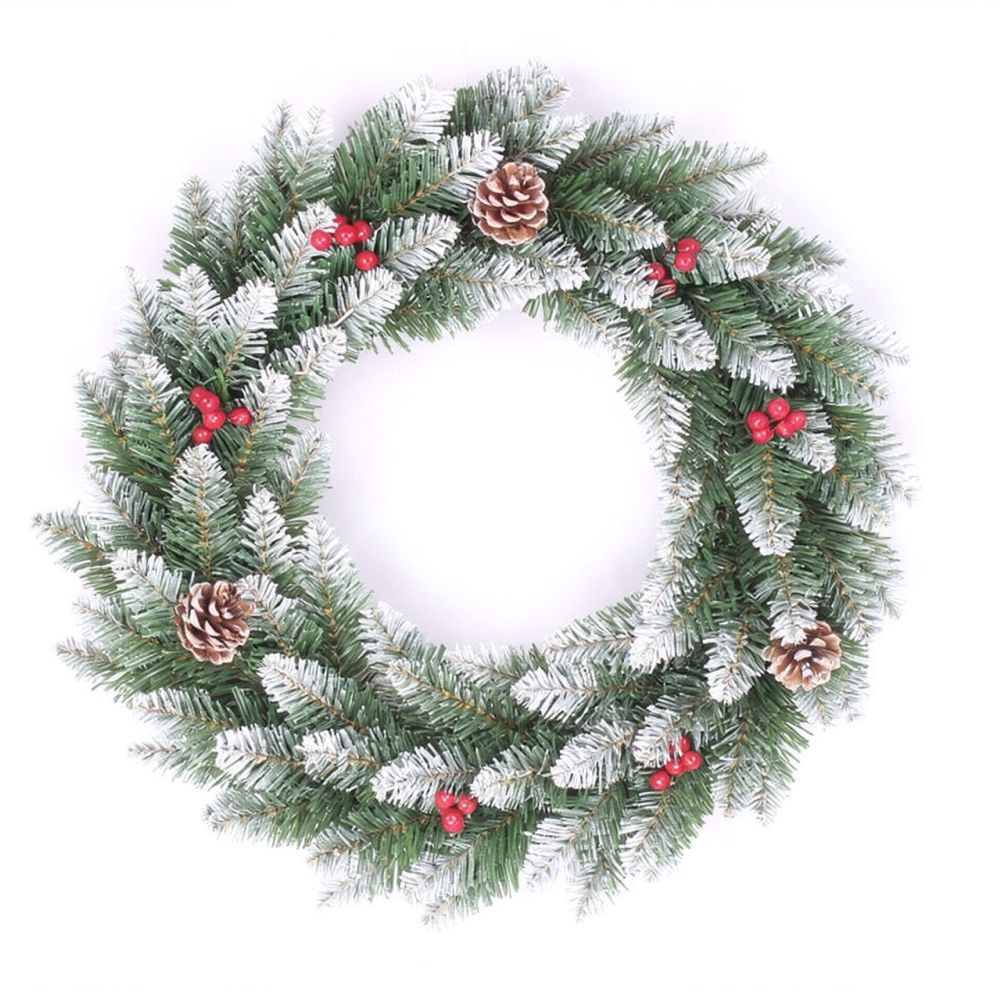 Home Xmas Decor Ideas - Hiasan Ranting Pinus Buatan Berwarna Hijau,