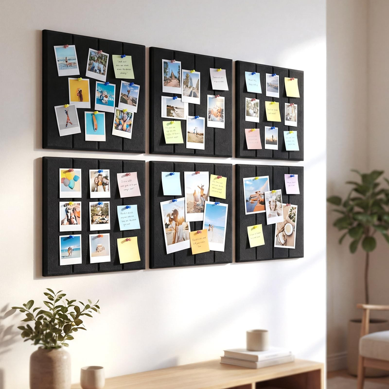 Home Decor Wall Tiles - Panel Dinding Felt Besar, Papan Buletin