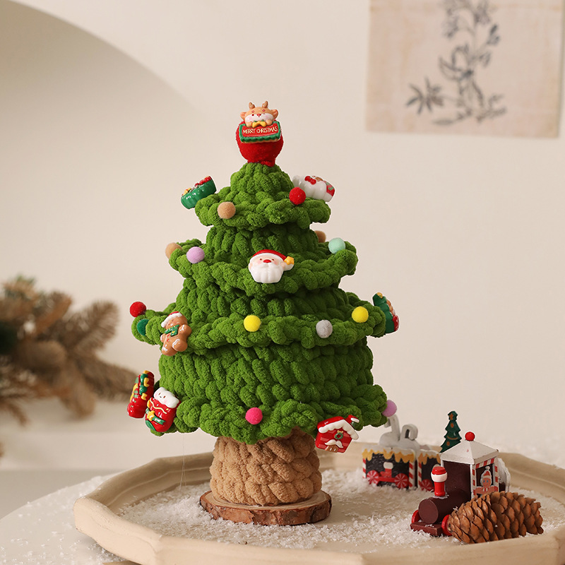 Ornamen Figur Pohon Natal Raju - Yarn Home Decor ulasan dan harga