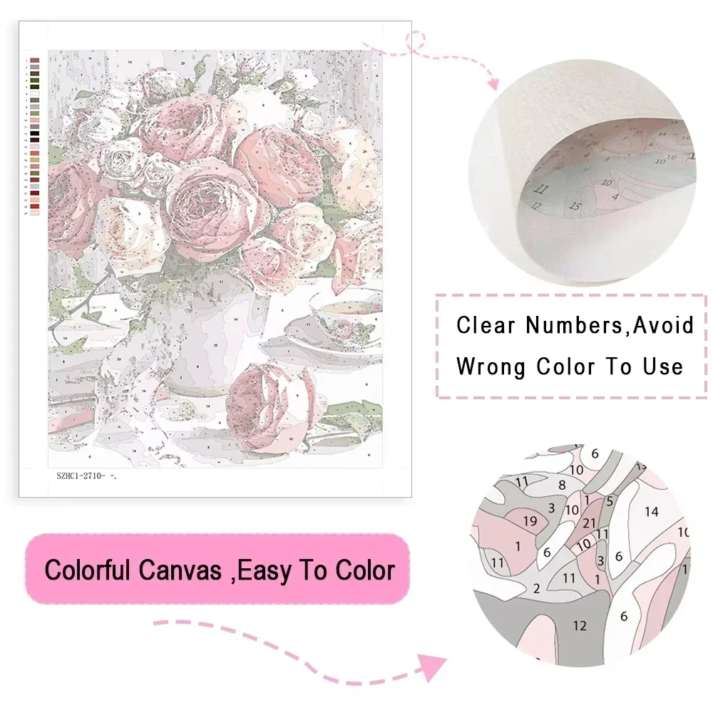 Lukisan Minyak Pemandangan Dun - Home Decor Video ulasan dan harga