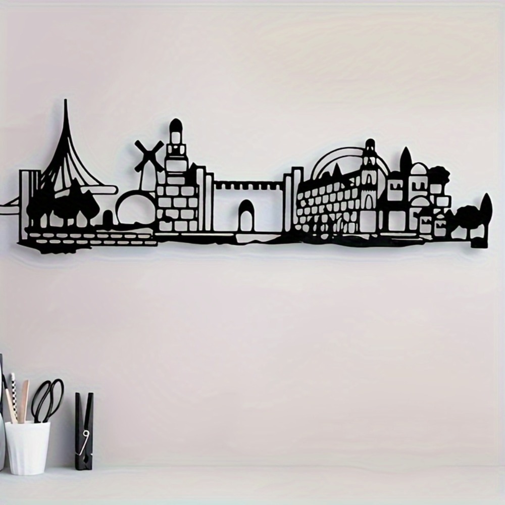 CIFBUY Seni Dinding Logam Deko - Home Decor Rustic ulasan dan harga