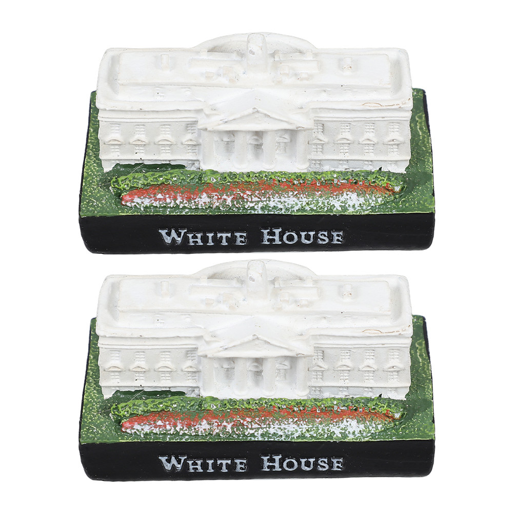 2 Buah Miniatur Patung Resin R - Home Decor White ulasan dan harga