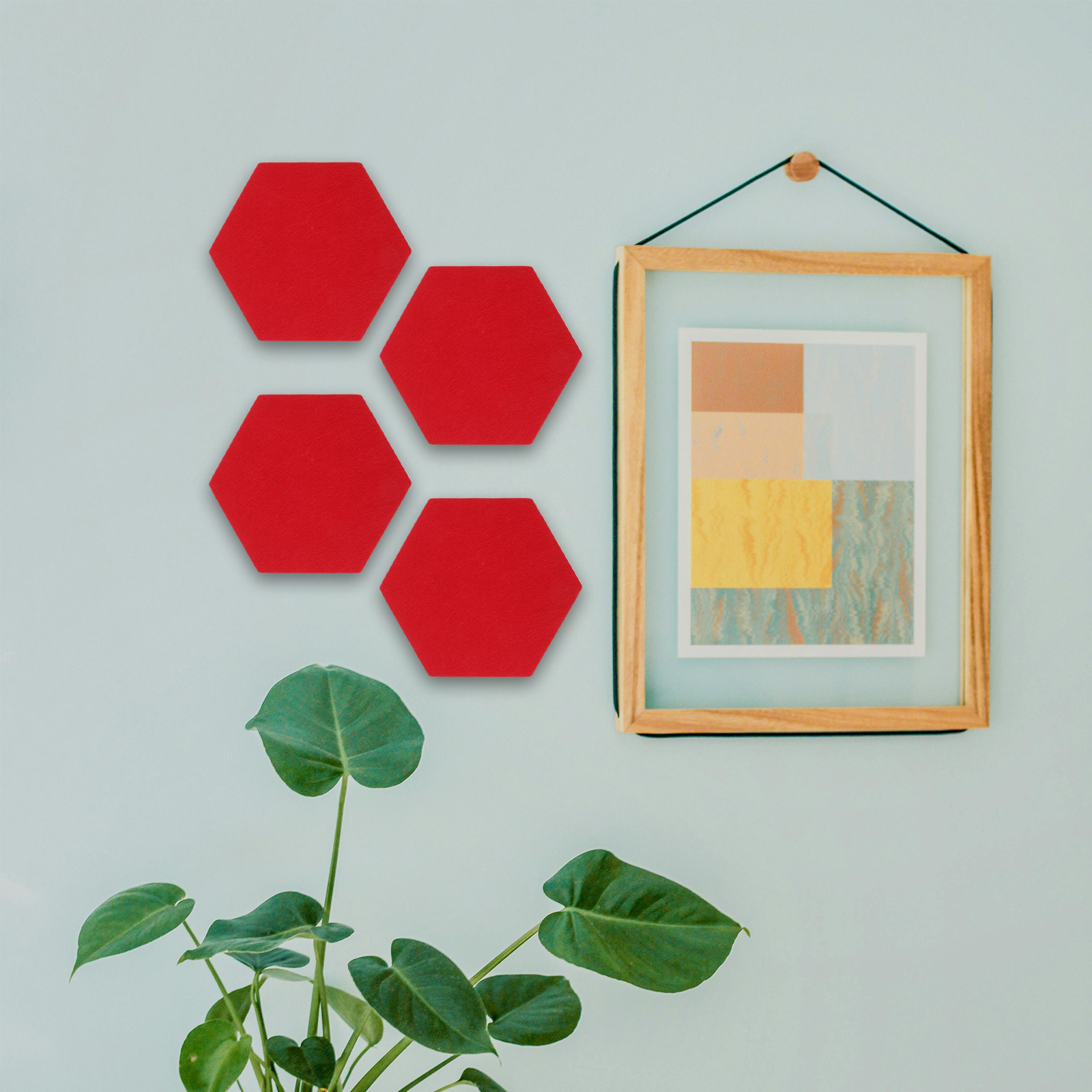 12 Buah Papan Pin Dinding Felt - Home Decor Wall Tiles ulasan dan harga