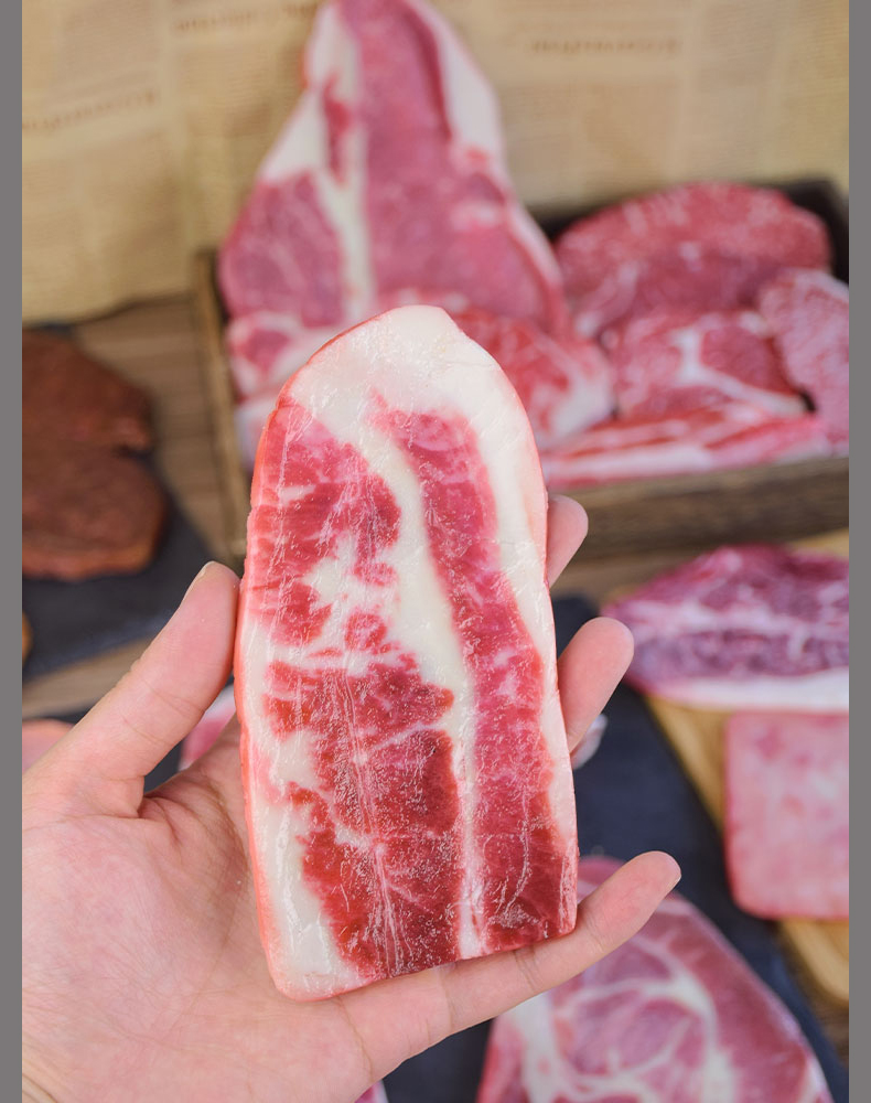 Daging Palsu Irisan Realistis  - Home Decor Video ulasan dan harga