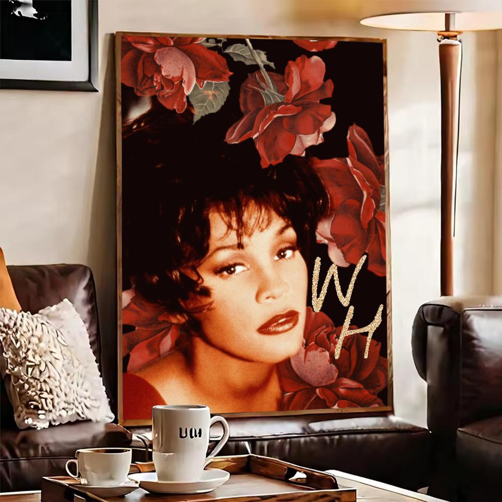 W-Whitney Houston Poster HD St - Home Decor Houston ulasan dan harga