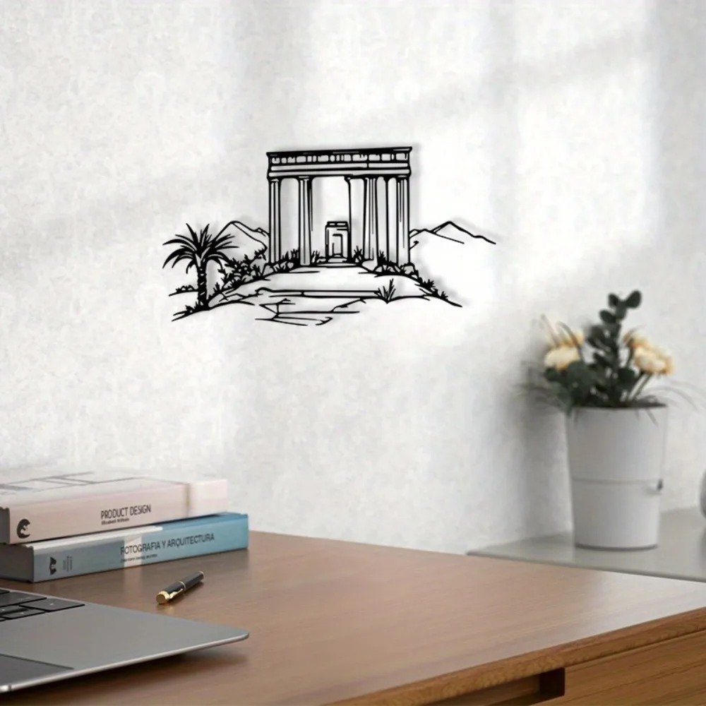 CIFBUY Seni Dinding Besi Mural - Home Decor Rustic ulasan dan harga