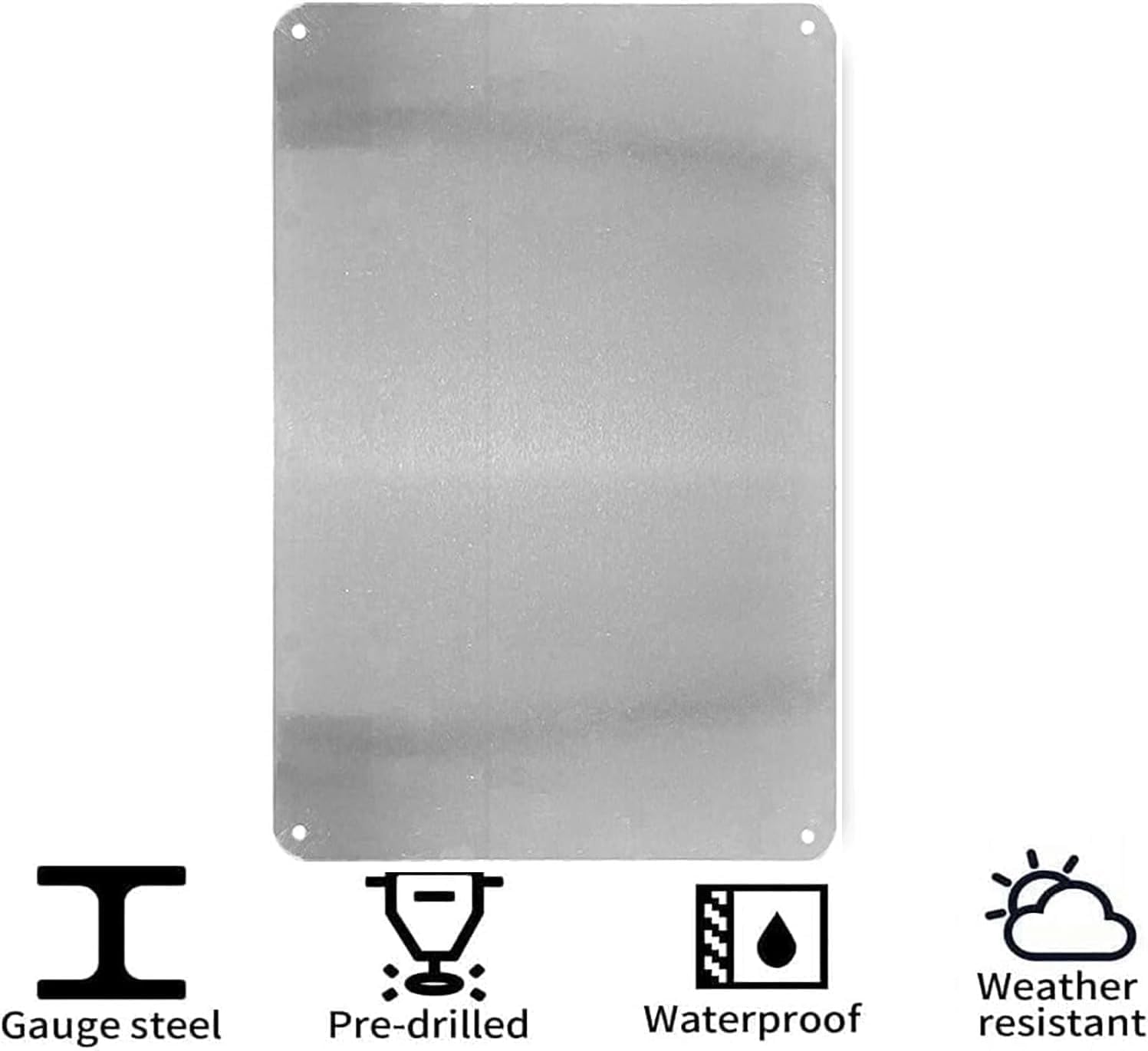 Poster Logam Aluminium Retro V - Home Decor Video ulasan dan harga