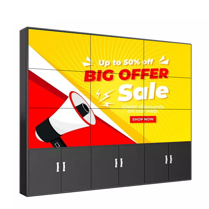 Layar Video Wall LCD 3x3 55 In - Home Decor Video ulasan dan harga