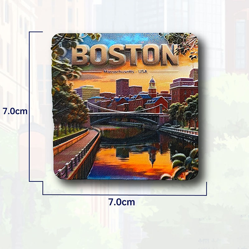 Magnet Kulkas AS Dallas Boston - Home Decor Houston ulasan dan harga