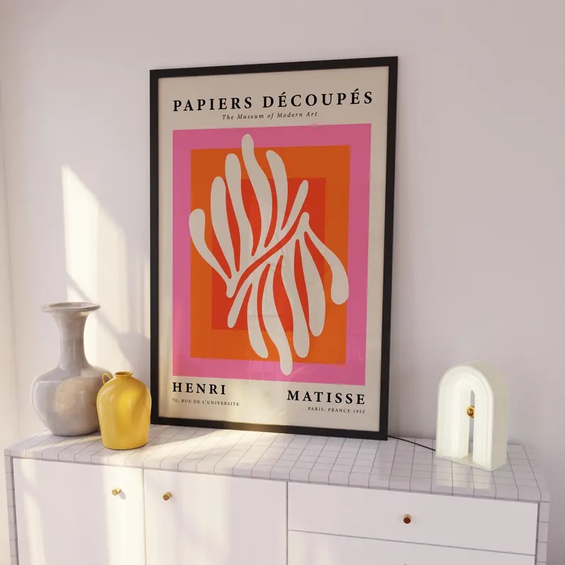 3 Buah Gambar Poster Lukisan K - Home Decor On Wall ulasan dan harga