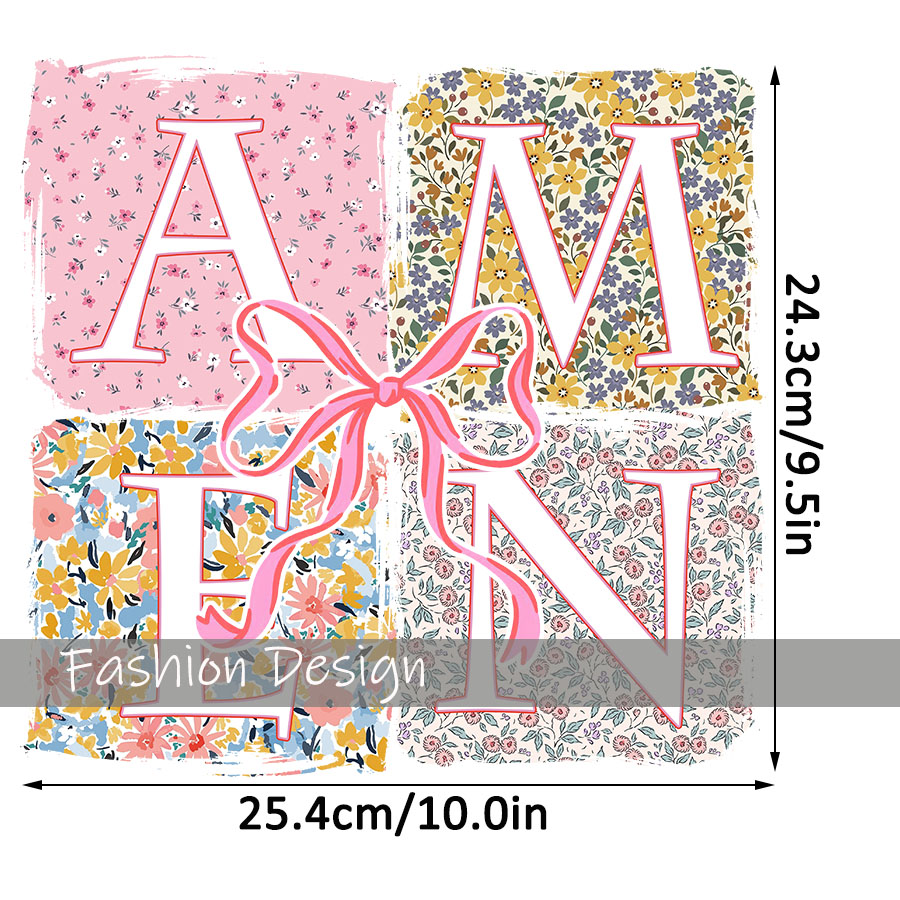 Bunga Amin Ayat Alkitab DIY Se - Decorative Throw Pillow ulasan dan harga