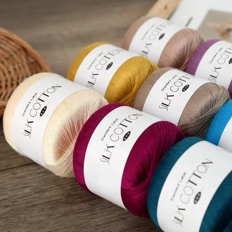 50G/PC Benang Rajut Susu Katun - Yarn Home Decor ulasan dan harga