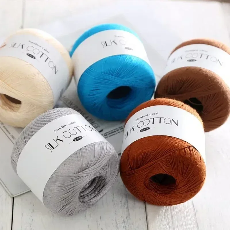 50G/PC Benang Rajut Susu Katun - Yarn Home Decor ulasan dan harga