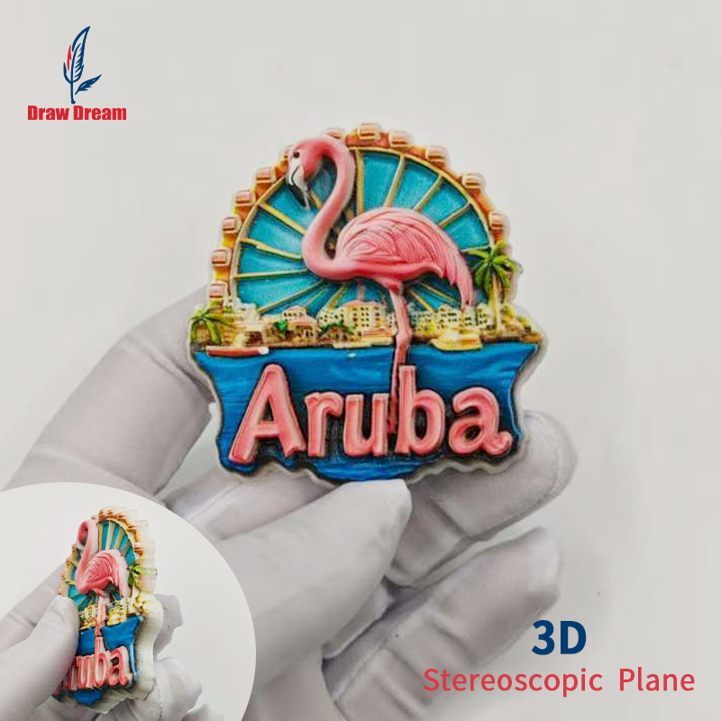 1 Buah Magnet Kulkas 3D Beland - Home Decor Netherlands ulasan dan harga