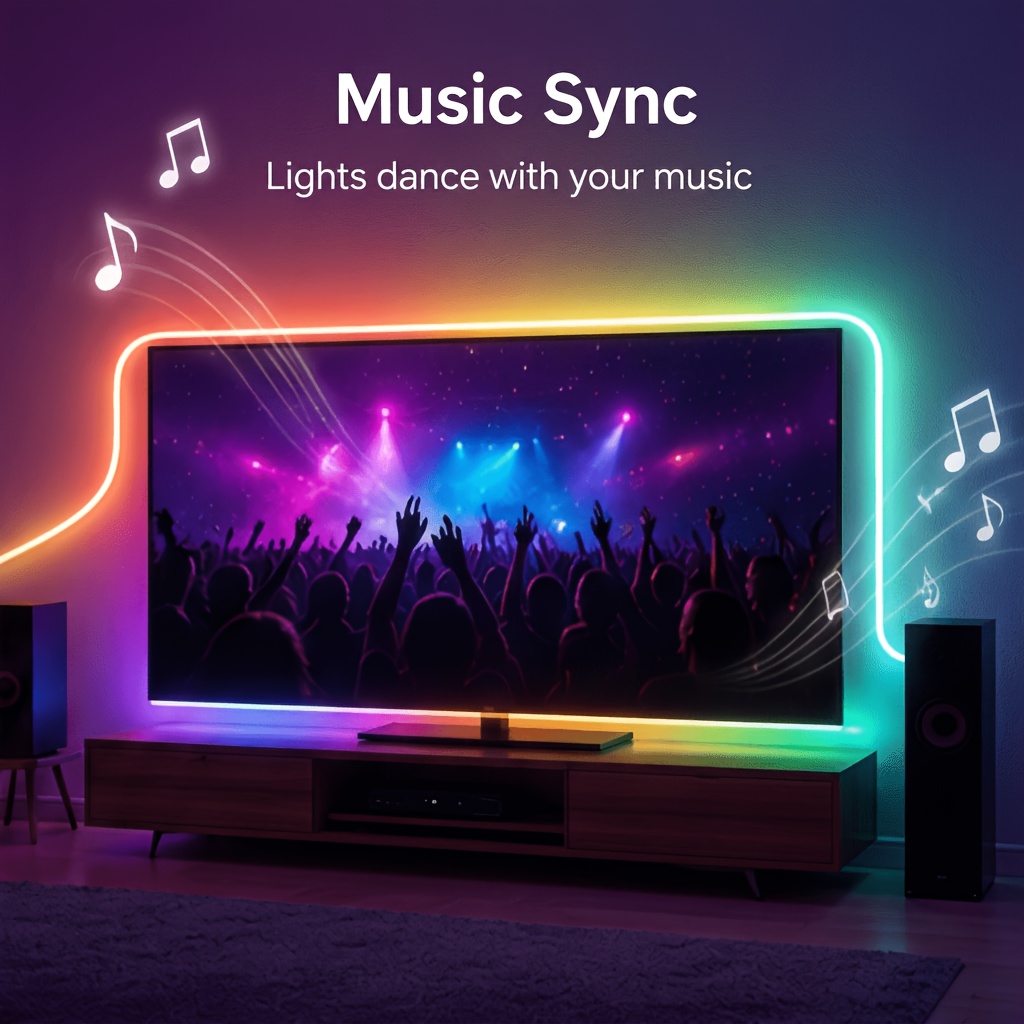 Lampu Neon LED RGBIC Fleksibel - Led Strip Lights ulasan dan harga