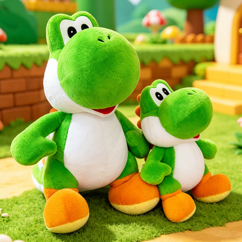 Boneka Dinosaurus Yoshi Hijau  - Decorative Throw Pillow ulasan dan harga