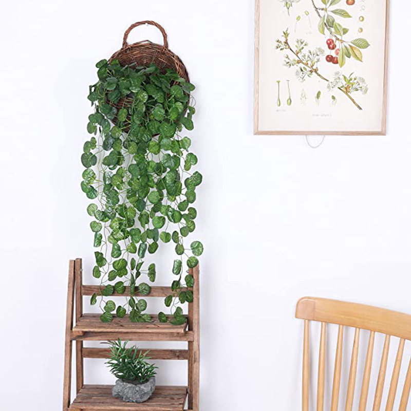 Tanaman Gantung Rotan Buatan D - Rattan Plant Basket ulasan dan harga