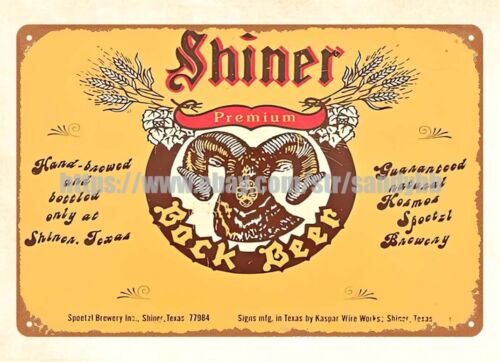 Shiner Beer Brewery Man Cave D - Home Decor Online Shopping ulasan dan harga