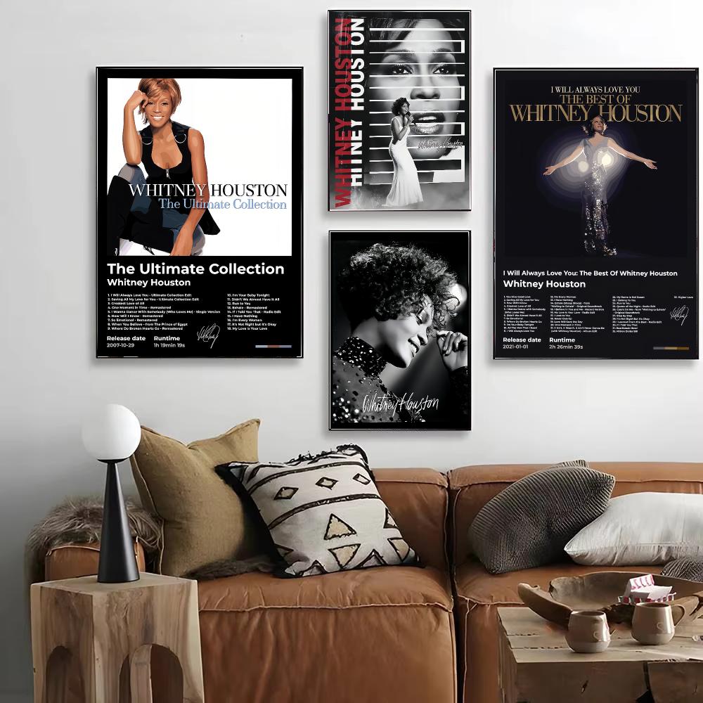 Poster Penyanyi Whitney Housto - Home Decor Houston ulasan dan harga