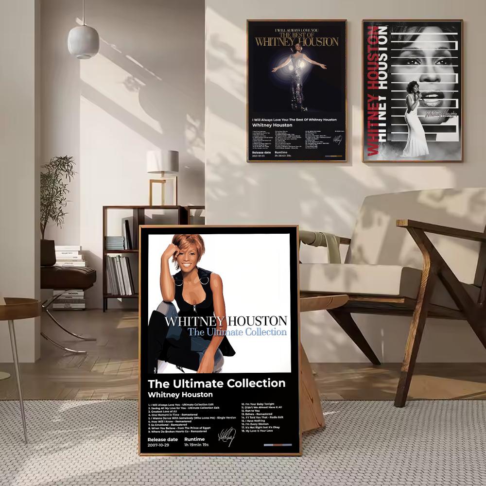 Poster Penyanyi Whitney Housto - Home Decor Houston ulasan dan harga