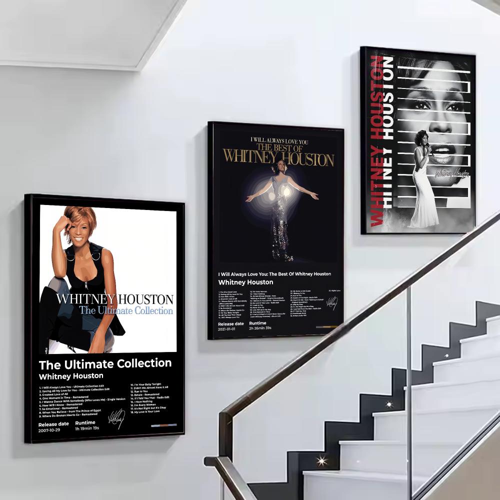 Poster Penyanyi Whitney Housto - Home Decor Houston ulasan dan harga