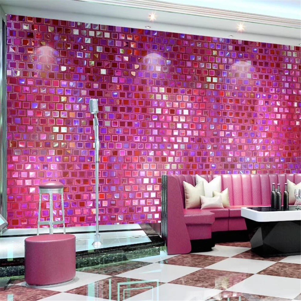 Wallpaper mosaik berwarna khus - Home Decor Online Shopping ulasan dan harga