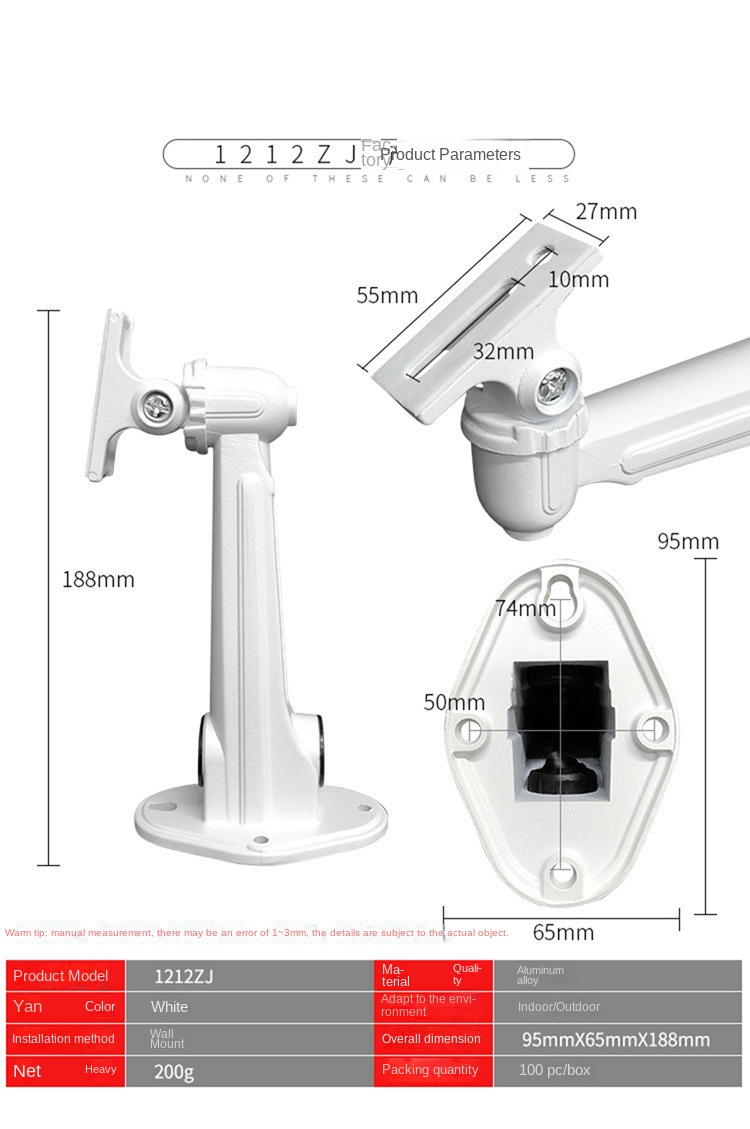 Dudukan kamera, braket kamera  - Home Decor Video ulasan dan harga