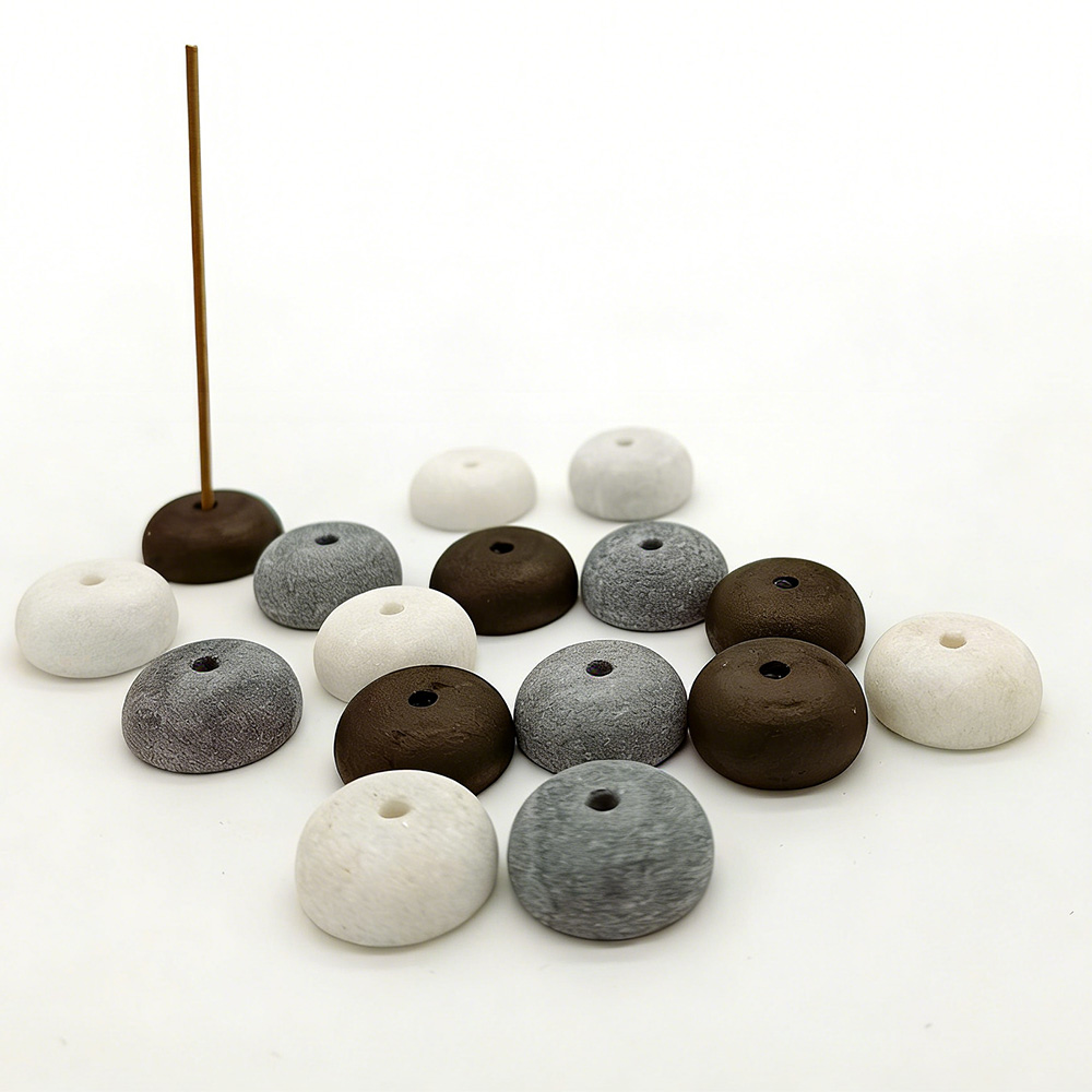 2 Buah Tempat Dupa Batu Alam,  - Home Decor Humacao ulasan dan harga