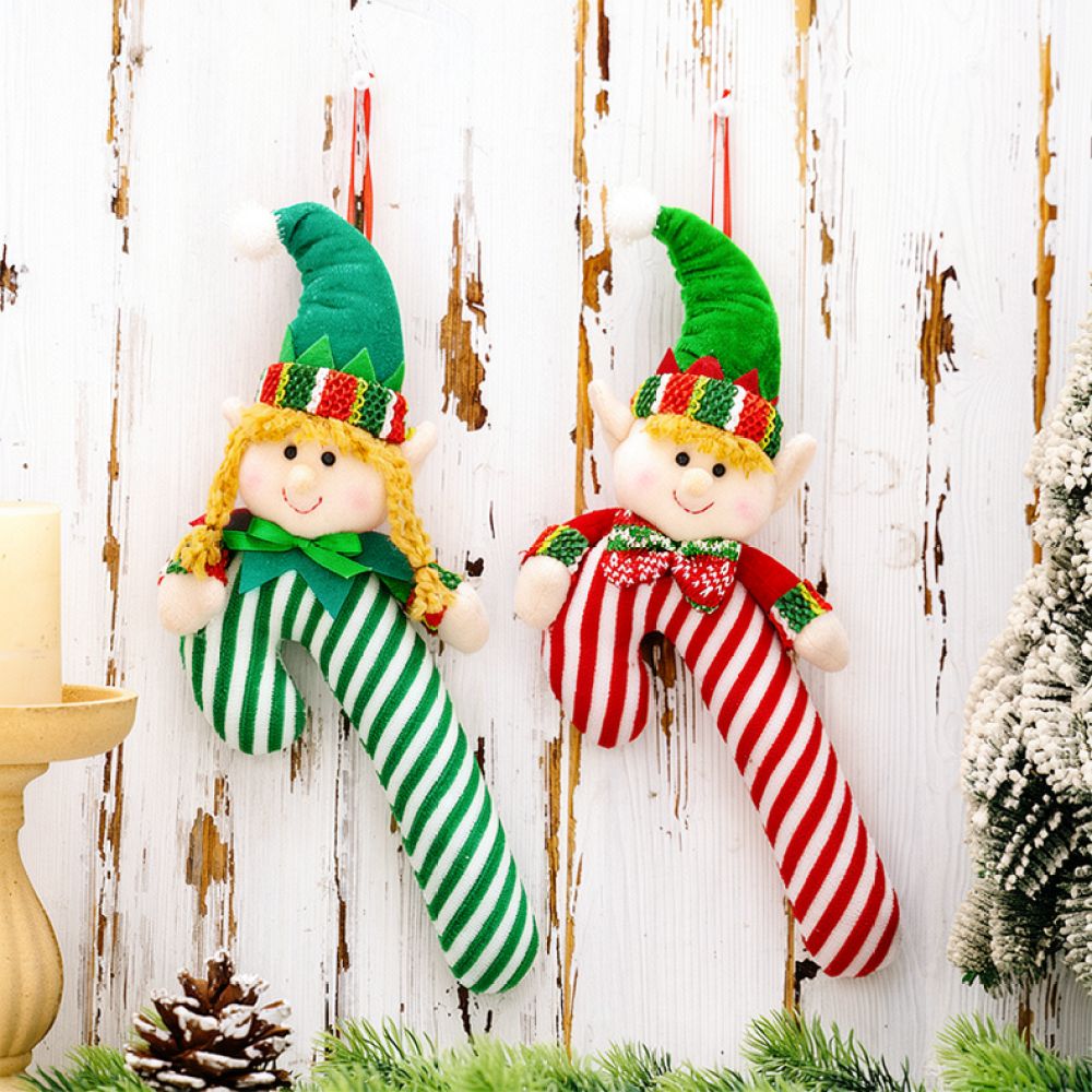 Ornamen Elf dari Kain Beludru, - Home Xmas Decor Ideas ulasan dan harga