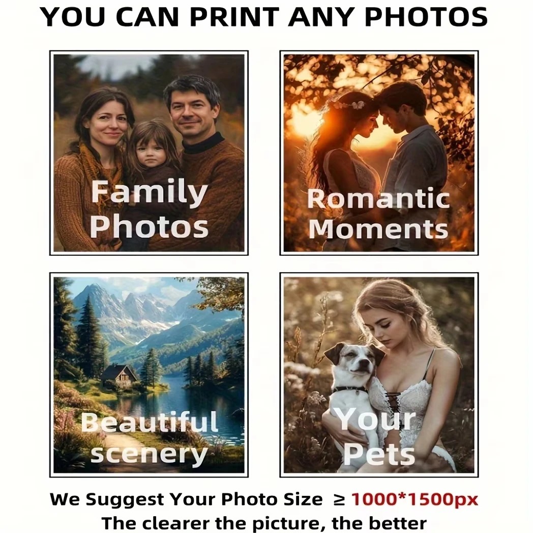 Kanvas Foto Pribadi, Seni Dind - Home Decor Rustic ulasan dan harga