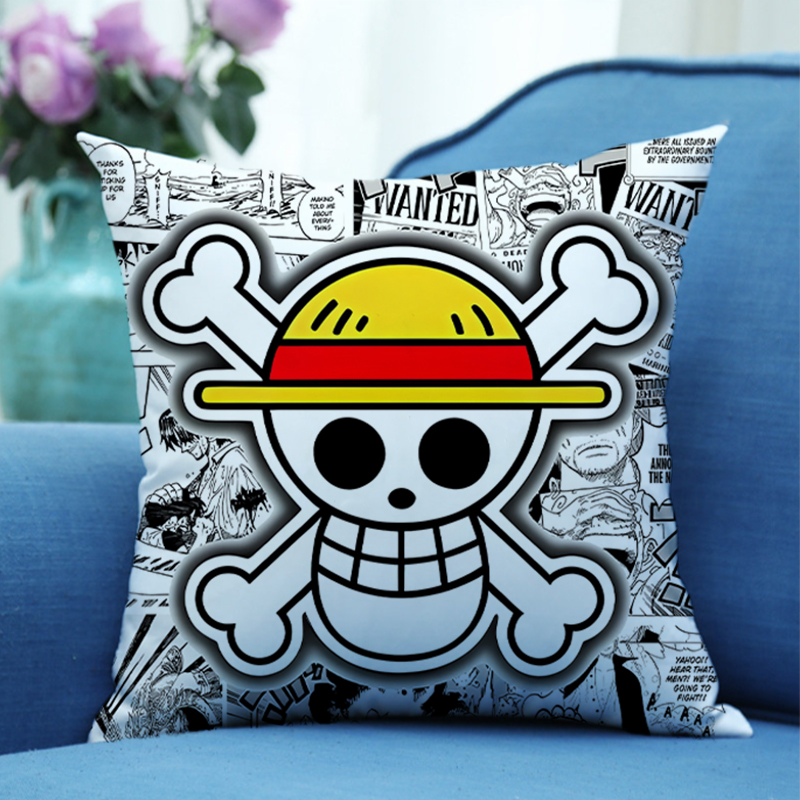 Sarung Bantal Kartun One Piece - Home Decor Sofa ulasan dan harga