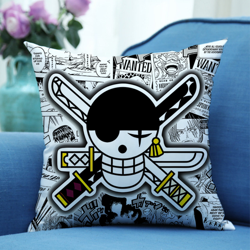 Sarung Bantal Kartun One Piece - Home Decor Sofa ulasan dan harga