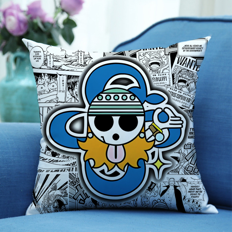 Sarung Bantal Kartun One Piece - Home Decor Sofa ulasan dan harga