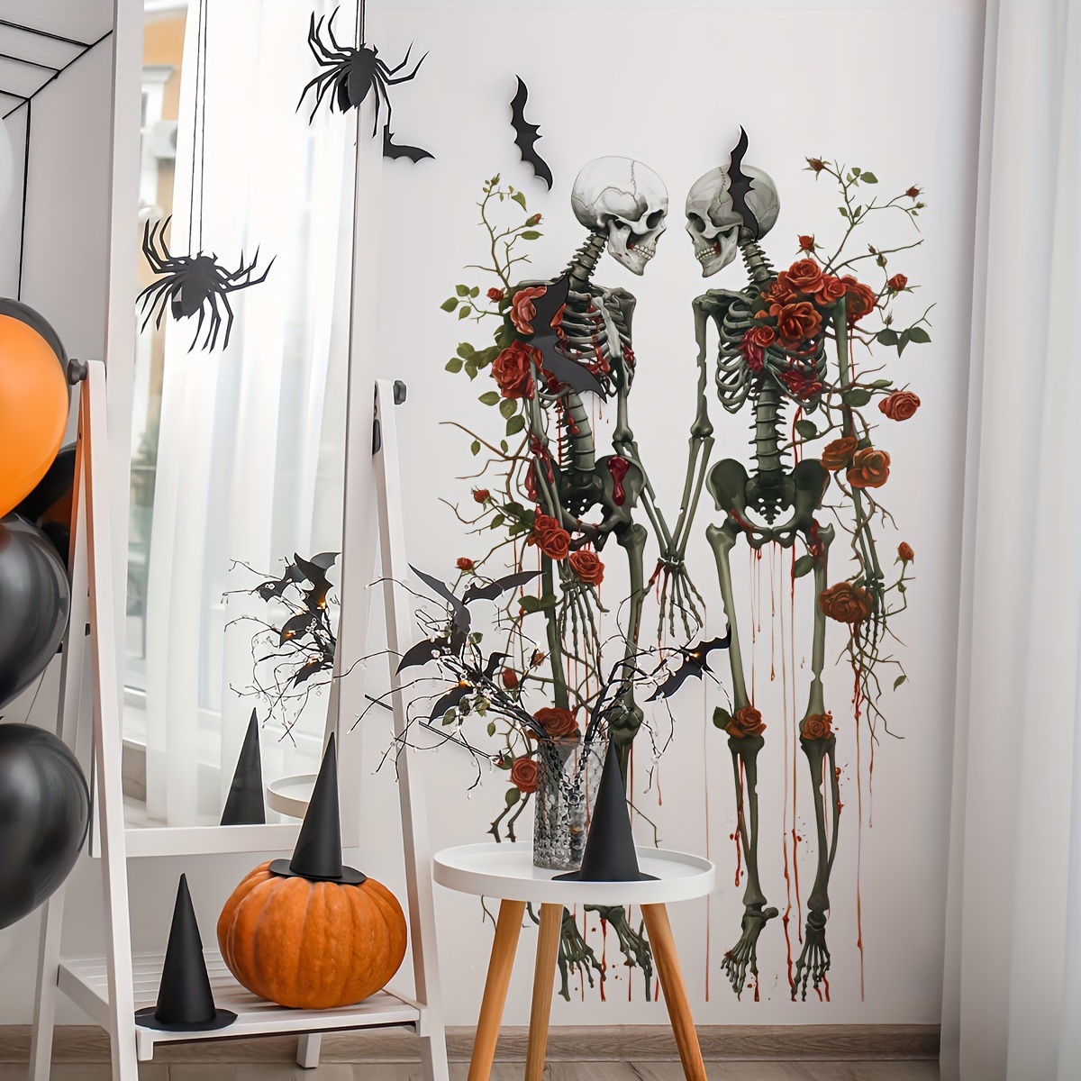 2 Lembar Stiker Dinding Hallow - Home Decor Sofa ulasan dan harga