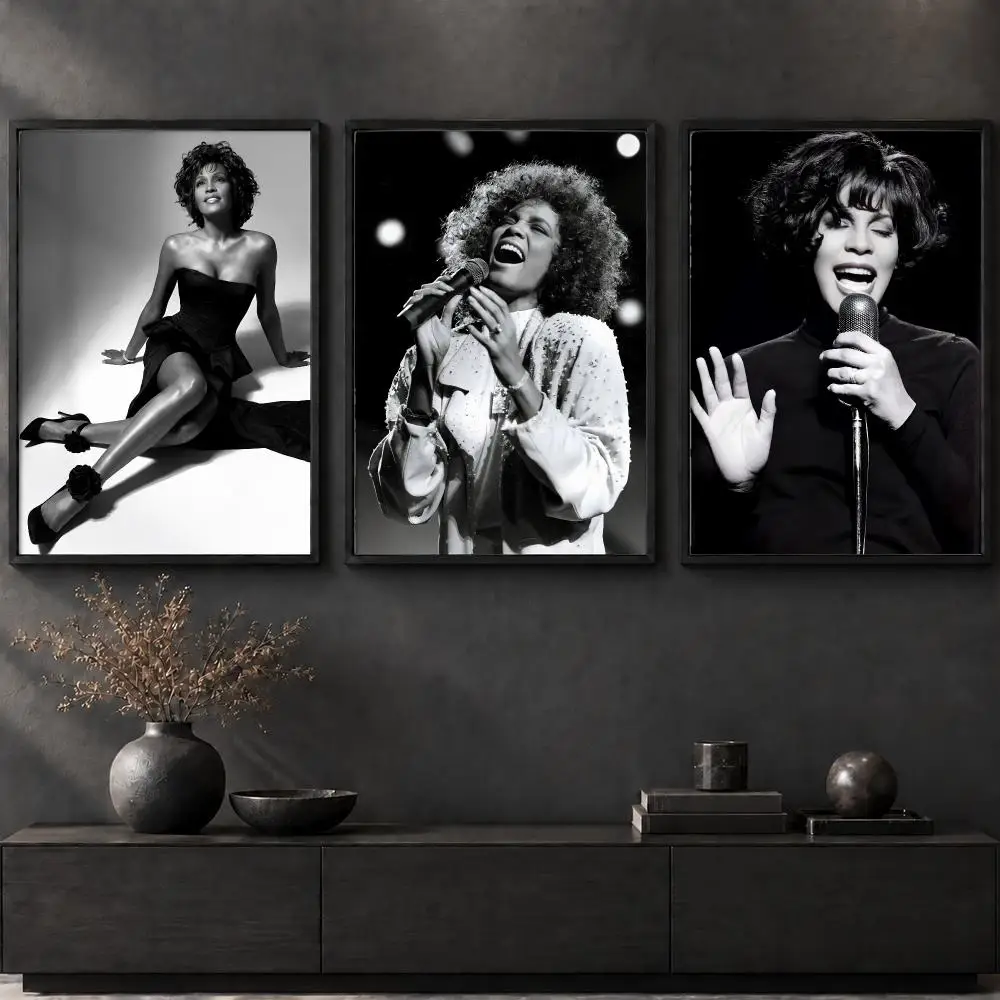 W-Whitney H-Houston, Lukisan M - Home Decor Houston ulasan dan harga