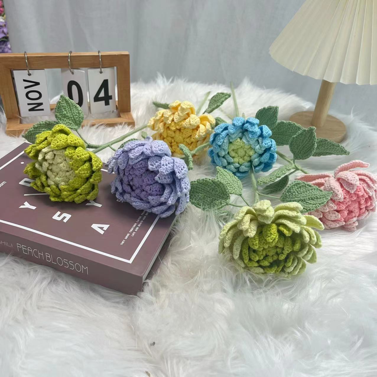 Buket Bunga Rajut Buatan Tanga - Yarn Home Decor ulasan dan harga
