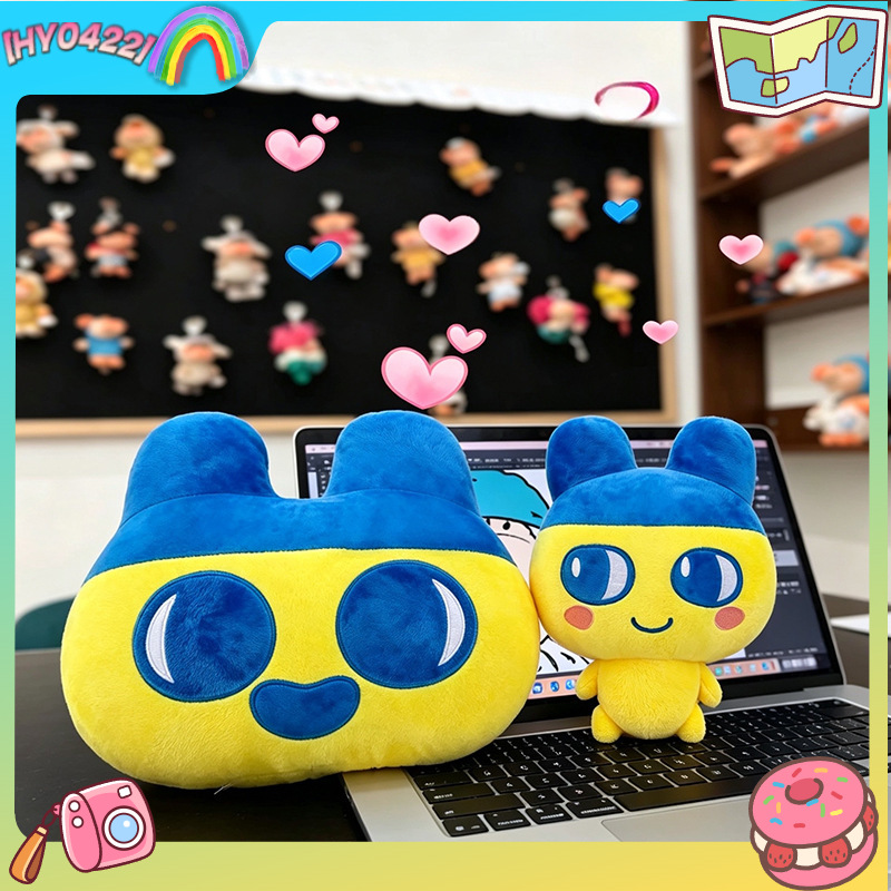 Boneka Kartun Tamagotchi Kuchi - Decorative Throw Pillow ulasan dan harga