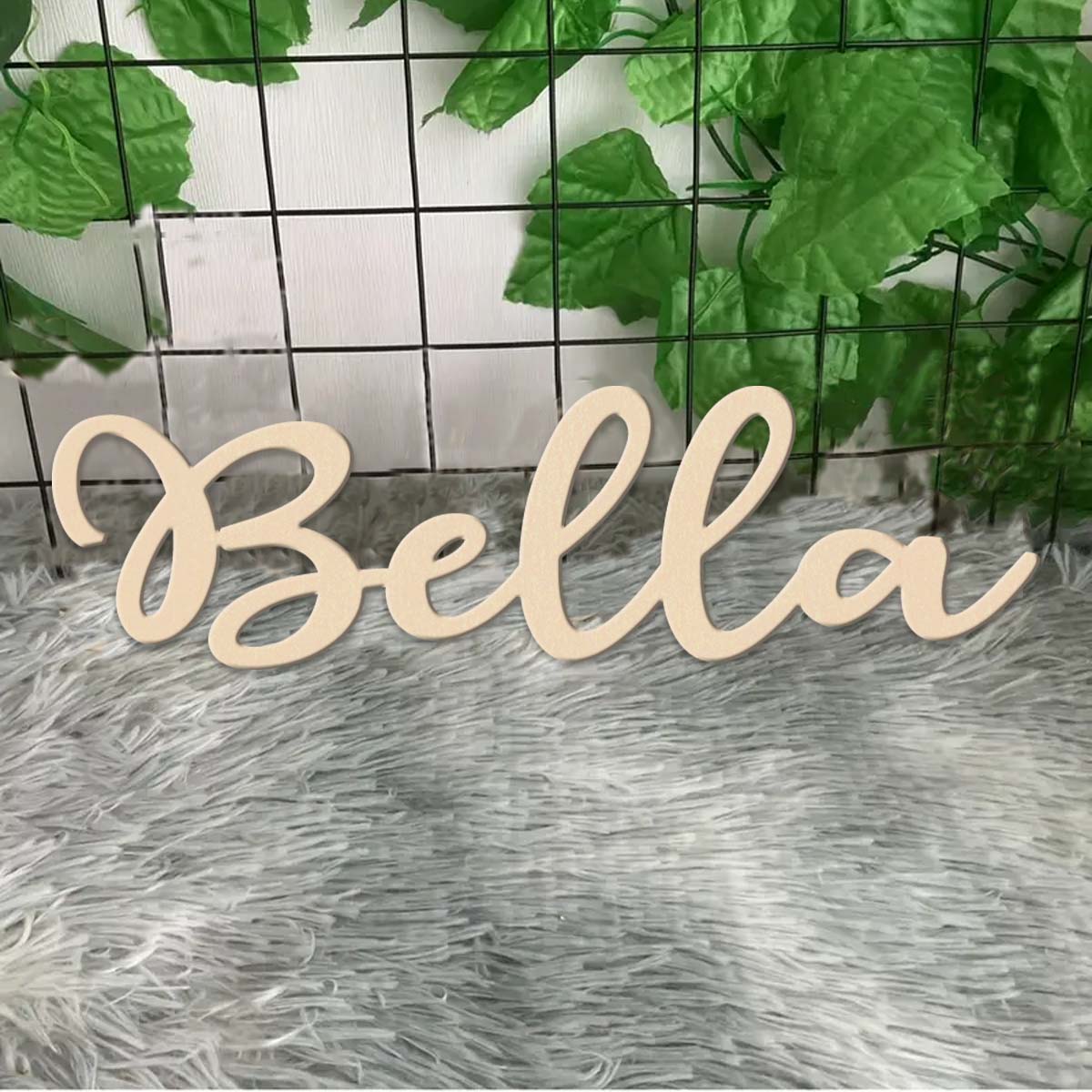 1 Buah Tanda Kayu Nama Kustom  - Wooden Letter Sign ulasan dan harga