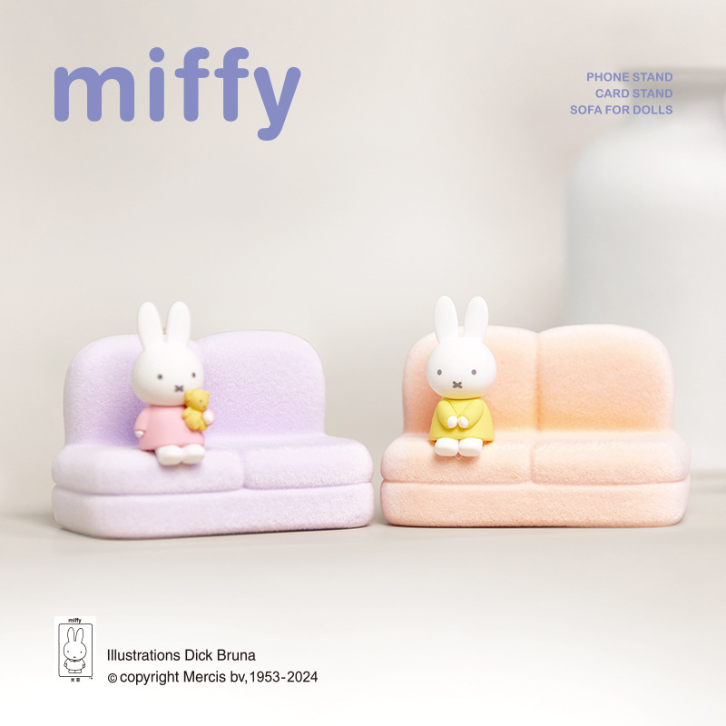 Kawaii Miffy Penyangga Ponsel  - Home Decor Sofa ulasan dan harga