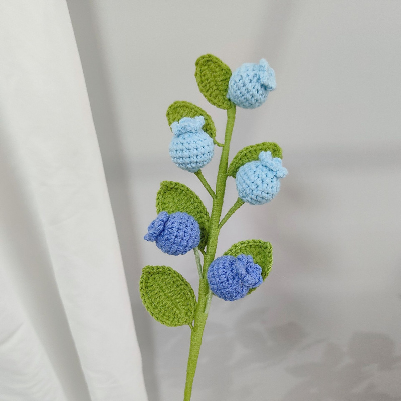 Buket bunga buatan tangan, hia - Yarn Home Decor ulasan dan harga