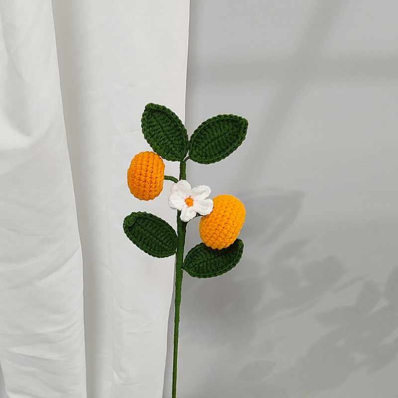 Buket bunga buatan tangan, hia - Yarn Home Decor ulasan dan harga